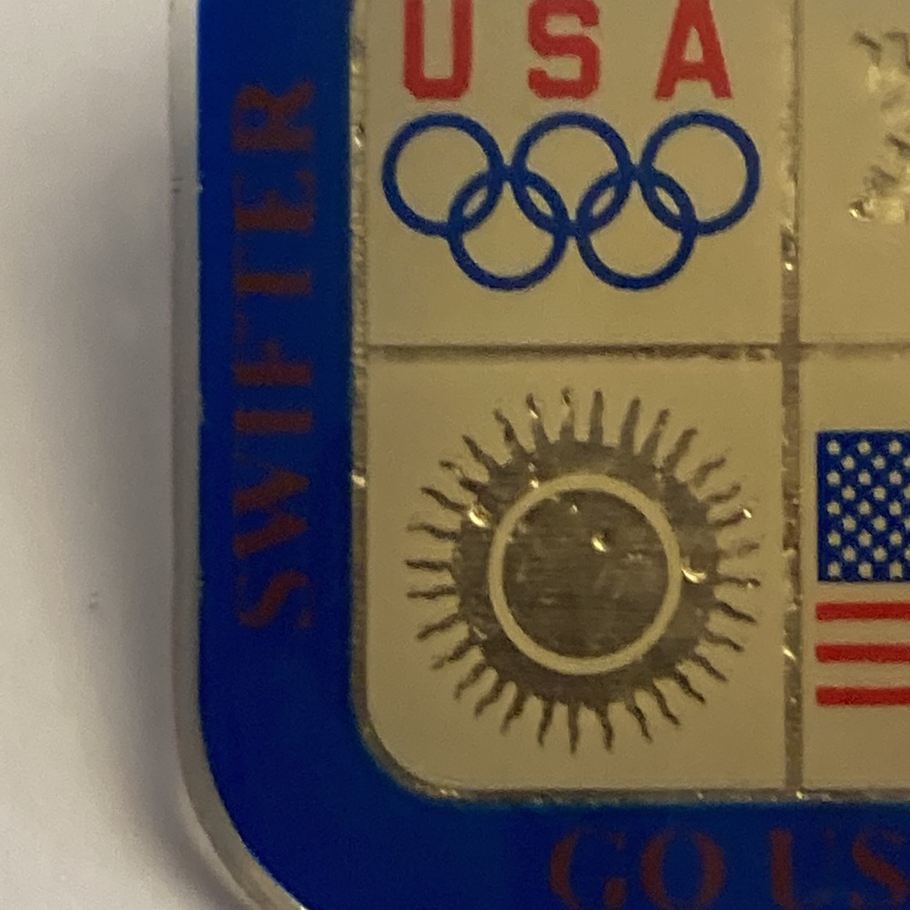 Vintage USA Olympic Trading Pin AMINCO - Picture 6 of 16